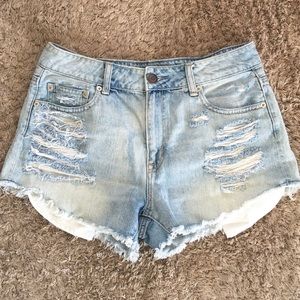 Distressed Shorts